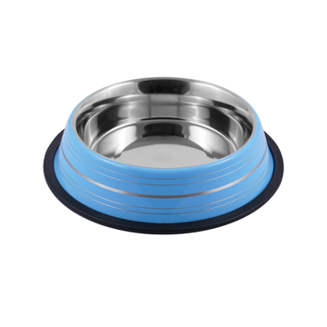 Sky-High Blue Feeding Bowl