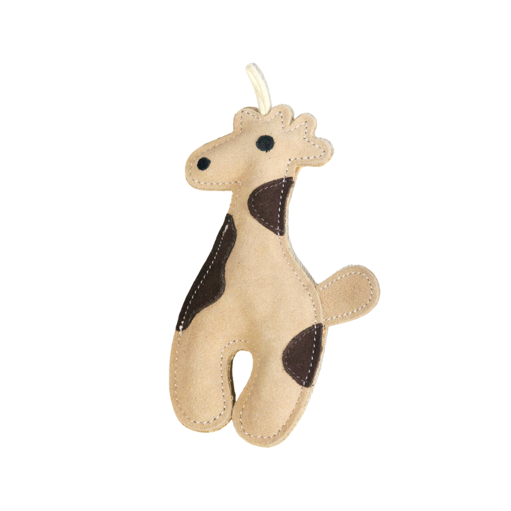 Giffy the Giraffe Leather Toy