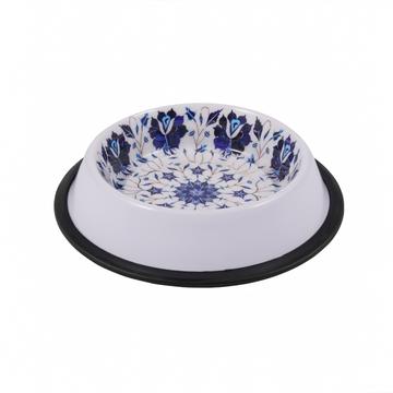 Minakari Orchid and Lilies Ceramic Finish