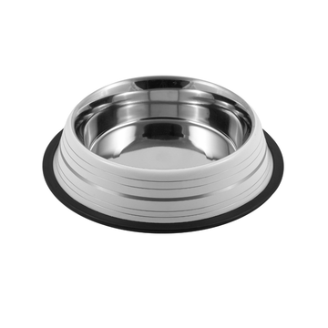 Cloud Nine Gray Feeding Bowl