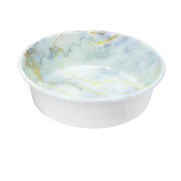 Premium Minakari Gold and White Ceramic Finish Bowl